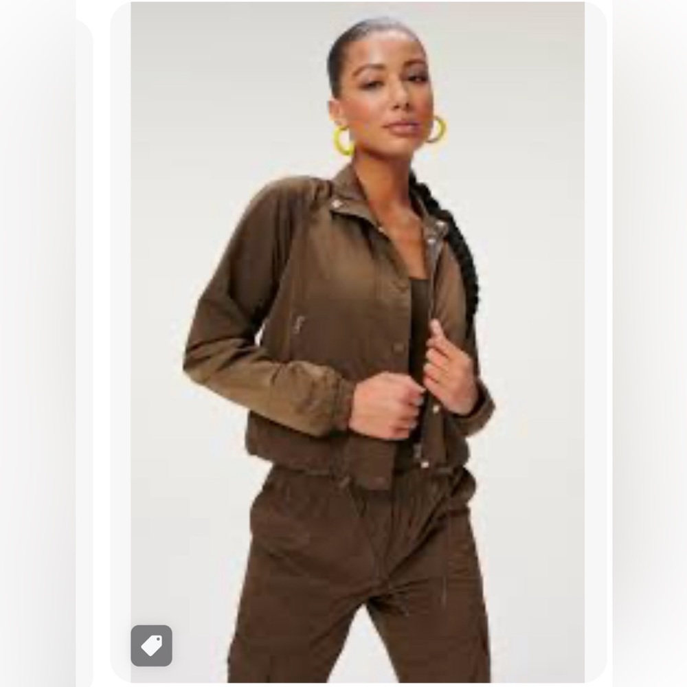 Good American Essentials Jacket-  Medium - Picture 2 of 10